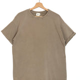 Plain Washed Cotton T-shirt - One Size