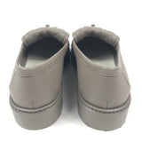 Taupe Quilted Lambskin Leather CC Turnlock Loafers / CHANEL - Size 37C