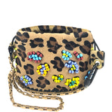 Teapot Leopard Rainbow Bucket Bag / IMEMOI PARIS