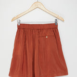 Terracota Silk Shorts / FORTE_FORTE - Size 1