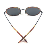 Tortoise Rim REIGN Smoke Lens Oval Sunglasses / VEHLA