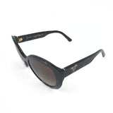 Tortoise Shell Oval Frame Sunglasses / PRADA