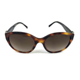 Tortoiseshell Acetate Cat-Eye Frame Sunglasses / BURBERRY