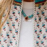 Tourmaline Stone with Turquoise Necklace / SHIREL BELLAICHE BIJOUX