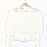 TOUVOIS TWEED TOP