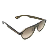 Transparent Green LADY ECKHART Pilot Sunglasses / GARRETT LEIGHT