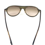 Transparent Green LADY ECKHART Pilot Sunglasses / GARRETT LEIGHT