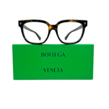 Triangle Stud Square Eyeglasses / BOTTEGA VENETA