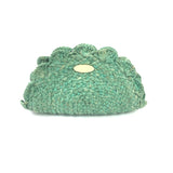 Turquoise SUN Raffia Pouch / GAS BIJOUX