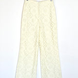 Vanilla Bean YVONNE Lace Pants / ALICE MCCALL - Size AUS 8