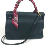 Vert Cypres Togo Kelly 32 Retourne Gold Hardware with Twilly / HERMES