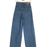 Vibrant Blue Wide-leg Denim Jeans / TOTEME - Size 24