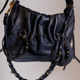 Vintage Brown BOLTON Leather Shoulder Bag / ISABEL MARANT - One Size