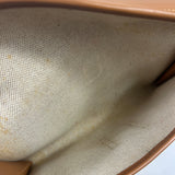 Vintage Camel JIGE GM 29 Swift Leather Clutch Bag / HERMES