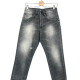 Vintage Grey Denim Cropped Jeans / 6397 - Size 25
