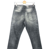 Vintage Grey Denim Cropped Jeans / 6397 - Size 25