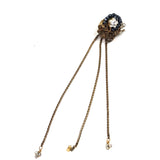 Vintage Inspired Beaded Cluster Dangle Earring