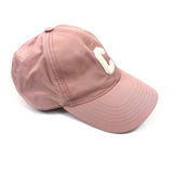 Vintage Pink Triomphe Cotton Baseball Cap / CELINE - Size S