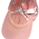 Vintage Pink Triomphe Cotton Baseball Cap / CELINE - Size S