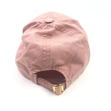 Vintage Pink Triomphe Cotton Baseball Cap / CELINE - Size S