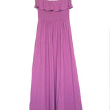 Violet VIKY Off-shoulder Cotton Dress / BA&SH - Size 1