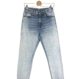 Washed Blue MILF Denim Straight Fit Jeans / R13 - Size 28