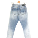 Washed Blue MILF Denim Straight Fit Jeans / R13 - Size 28