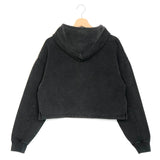 Washed Grey Cotton Cropped  PATE A MODELER Sweatshirt / JACQUEMUS - Size M