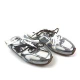 White 530 SL Deco Calf Leather Mules / MIU MIU X NEW BALANCE - Size 41