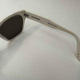 White Acetate Sunglasses / BALENCIAGA