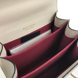 White Agate Serpenti Forever Calfskin Leather Shoulder Bag with Shelly Twilly / BVLGARI