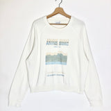 White ARLO Desert Road Sweatshirt / ANINE BING - Size M