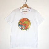 White Astrological Sign Tee Shirt - PISCES / MONOKI - One Size