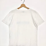 White "Babylone 55" Cotton Short Sleeve T-shirt / SAINT LAURENT - Size XS