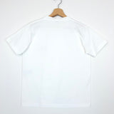 White BB Logo Embroidered T-shirt / BALENCIAGA - Size M