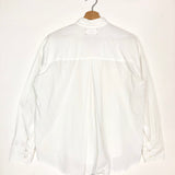 White BEAU Lightweight Woven Cotton Poplin Shirt / XIRENA  - Size XS