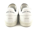 White BETH Leather Low Top Sneakers / ISABEL MARANT - Size 39