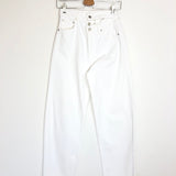 White Broken Waistband Jeans / AGOLDE - Size 25