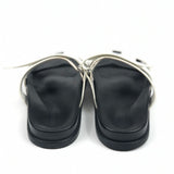 White CHYPRE Leather Sandals / HERMES - Size 39.5