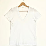 White Cotton-jersey V-neck Short Sleeves Tee / RAG & BONE - Size XS