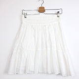 White Cotton Voile Skirt / ISABEL MARANT ETOILE - Size 40