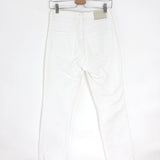 White Denim High Waist Straight Leg Jeans / CITIZENS OF HUMANITY - Size 26