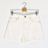 White Denim Shorts / SEZANE - Size 38