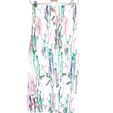 White FABIANA Paint-print Stretch-silk Midi Skirt / ISABEL MARANT - Size 36