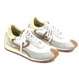 White FLOW RUNNER Nylon and Suede Sneakers / LOEWE - Size 40