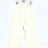 White GAUCHO High Rise Wide-leg Denim Jeans / CITIZENS OF HUMANITY - Size 24