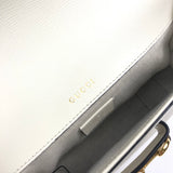 White HORSEBIT 1955 Small Leather Crossbody Bag  / GUCCI