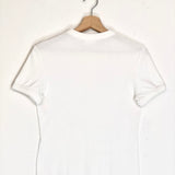 White Jersey Crew Neck Short Sleeves T-shirt / COURREGES - Size M