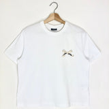 White LE T SHIRT NOEUD Cotton Tee / JACQUEMUS - Size M
