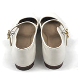 White MICHAELA Mary Jane Flats / SAM EDELMAN - Size 39